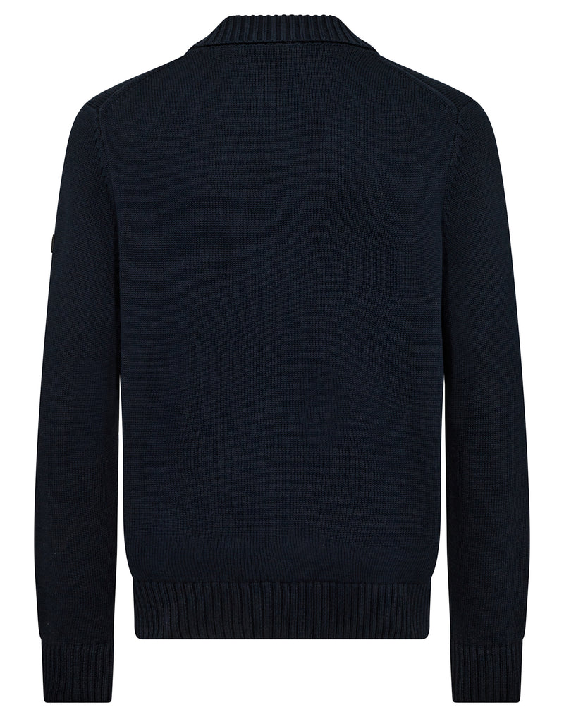 BS Bjarte Regular Fit Stickat - Navy