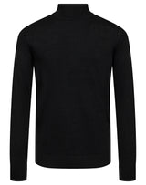 BS Froder Regular Fit Stickat - Black