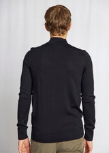 BS Froder Regular Fit Stickat - Black