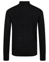BS Froder Regular Fit Stickat - Black