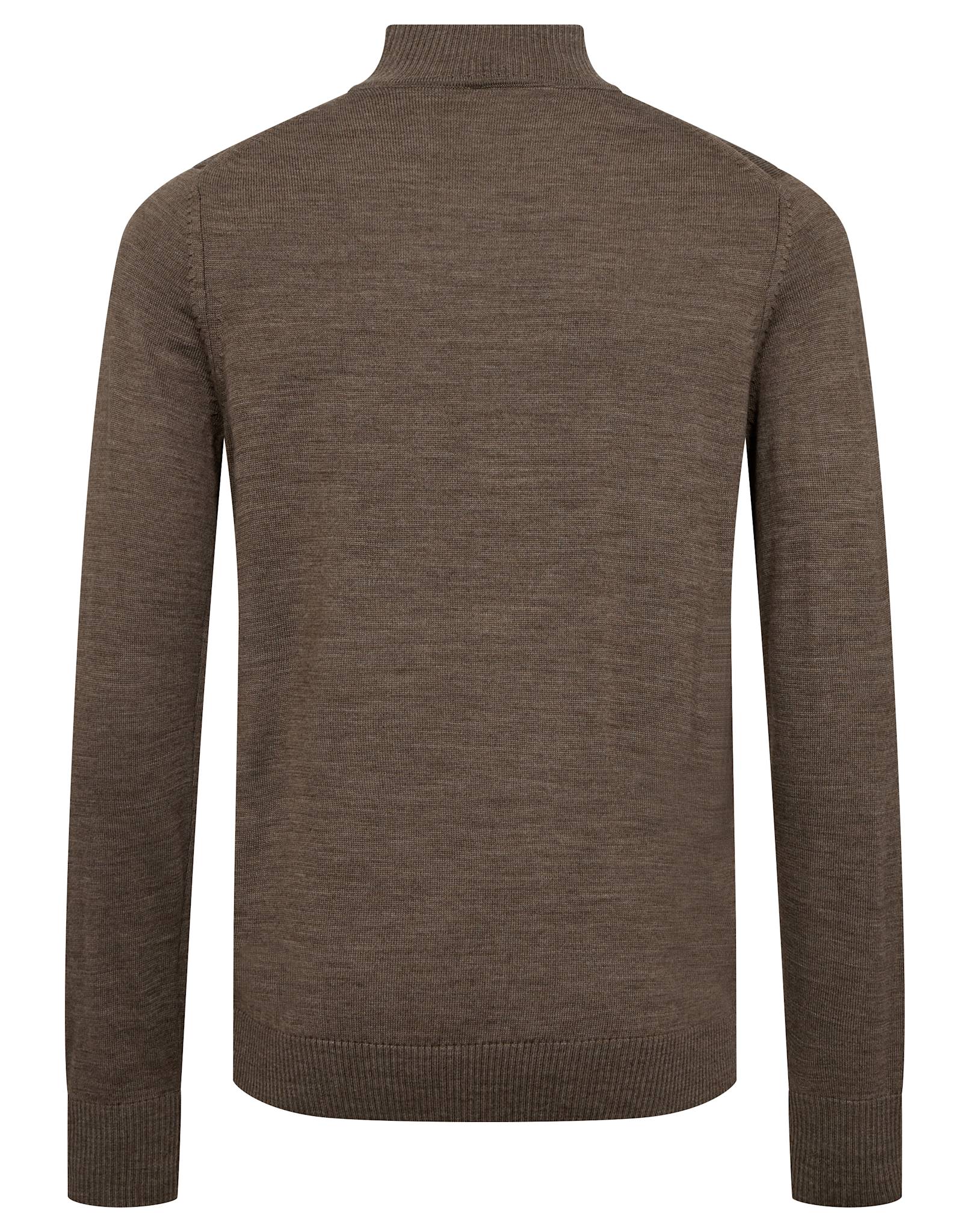 BS Froder Regular Fit Stickat - Brown