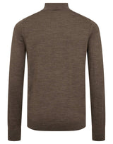 BS Froder Regular Fit Stickat - Brown
