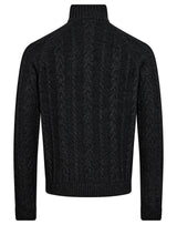 BS Askel Regular Fit Stickat - Charcoal