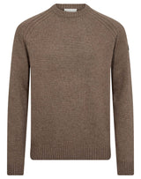 BS Baldor Regular Fit Stickat - Brown