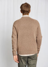 BS Baldor Regular Fit Stickat - Brown