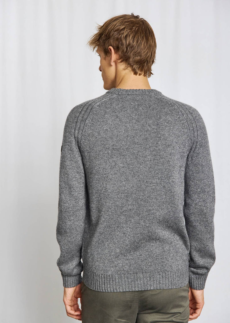 BS Baldor Regular Fit Stickat - Grey