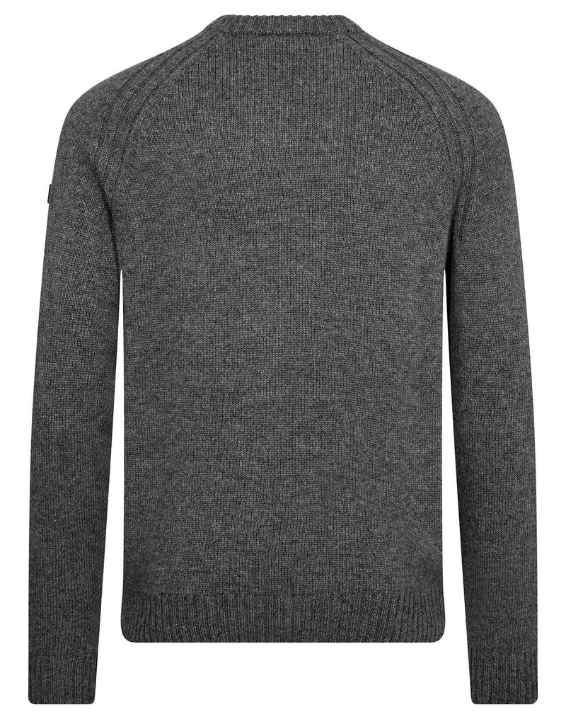 BS Baldor Regular Fit Stickat - Grey