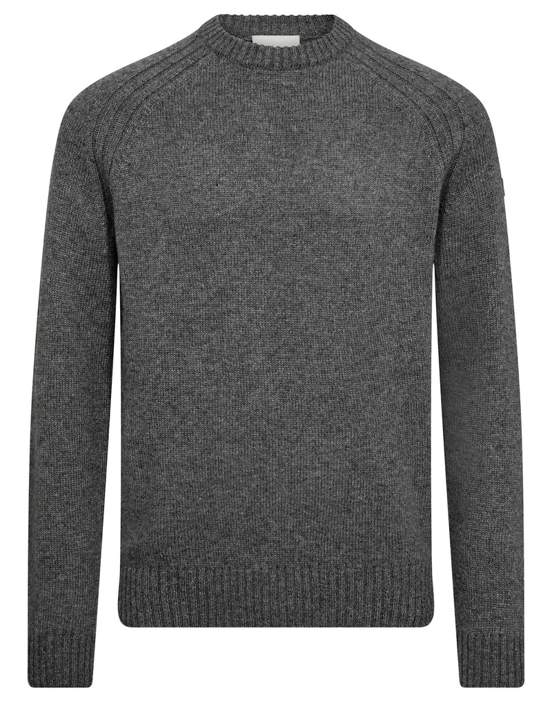 BS Baldor Regular Fit Stickat - Grey