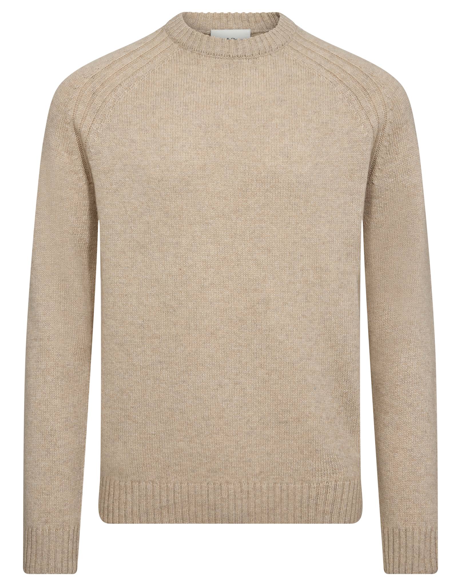 BS Baldor Regular Fit Stickat - Sand
