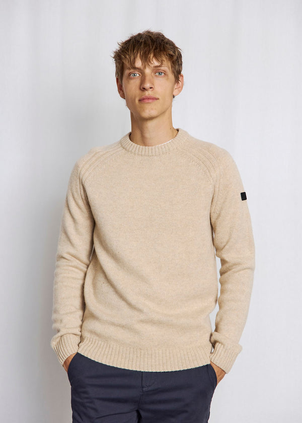 BS Baldor Regular Fit Stickat - Sand