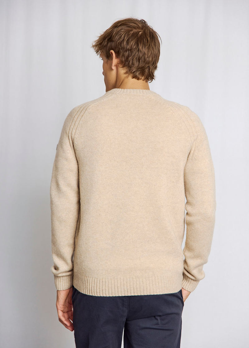 BS Baldor Regular Fit Stickat - Sand