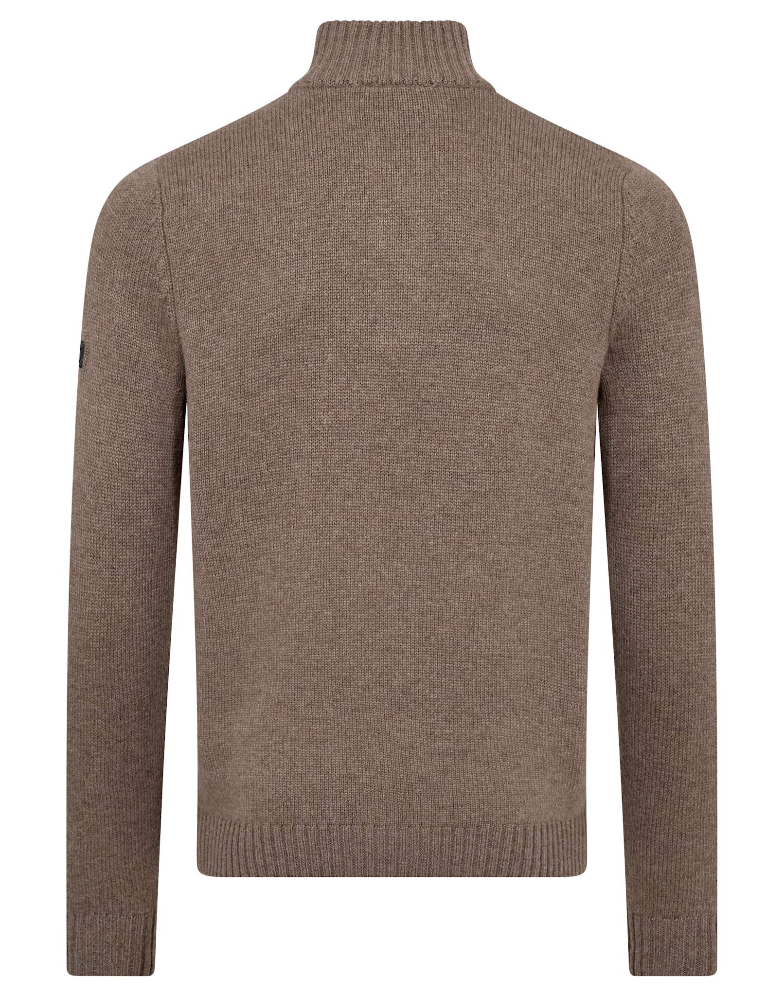 BS Alrek Regular Fit Stickat - Brown