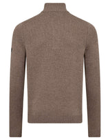 BS Alrek Regular Fit Stickat - Brown