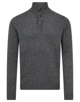 BS Alrek Regular Fit Stickat - Grey
