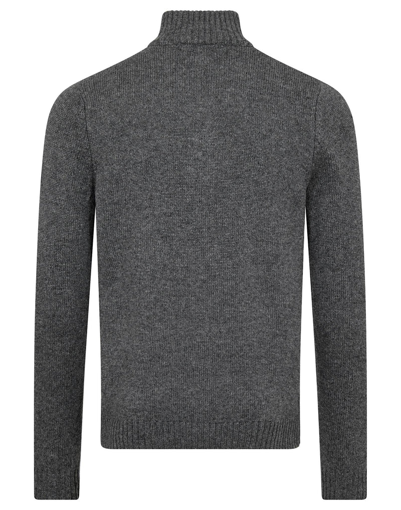 BS Alrek Regular Fit Stickat - Grey