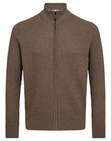 BS Waldis Regular Fit Stickat - Brown