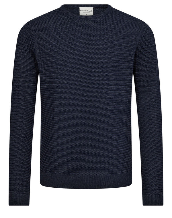 BS Arnlaug Regular Fit Stickat - Thunder