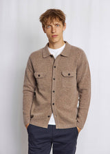 BS Nannak Regular Fit Stickat - Brown