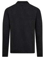 BS Nannak Regular Fit Stickat - Charcoal