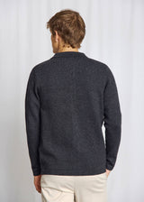 BS Nannak Regular Fit Stickat - Charcoal