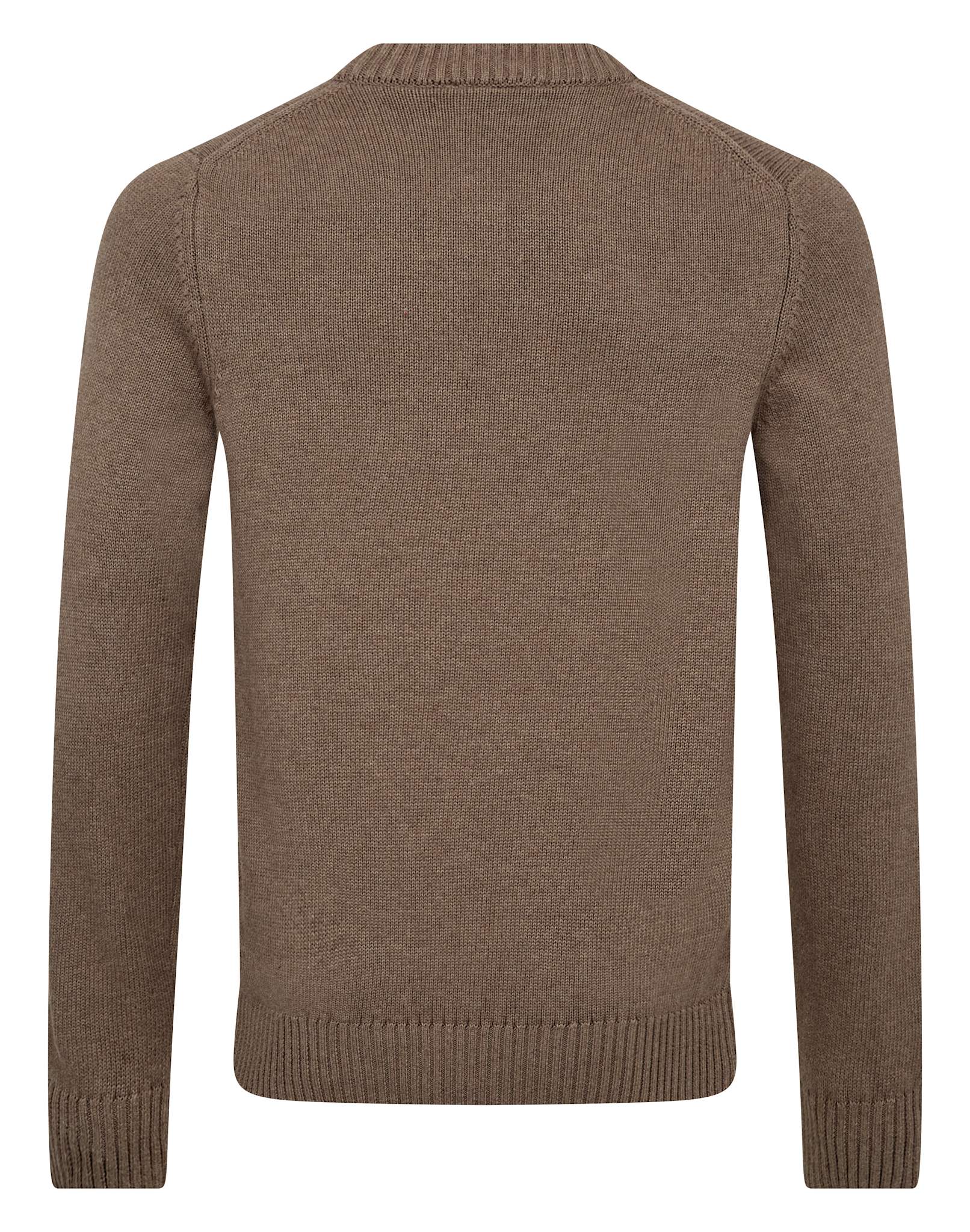 BS Neinsroth Regular Fit Stickat - Brown