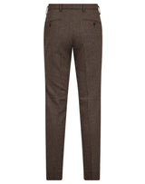 BS Rapallo Classic Fit Kostymbyxor - Brown