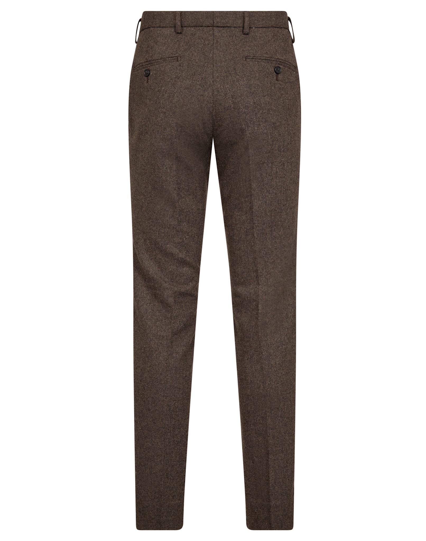 BS Rapallo Classic Fit Kostymbyxor - Brown