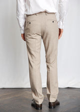 BS Rapallo Classic Fit Kostymbyxor - Light Brown