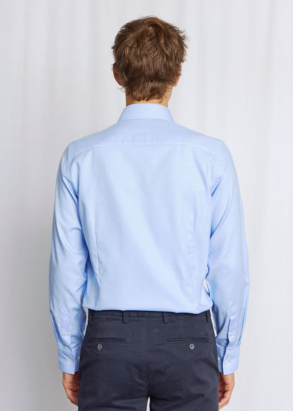 BS Acuna Slim Fit Skjorta - Light Blue