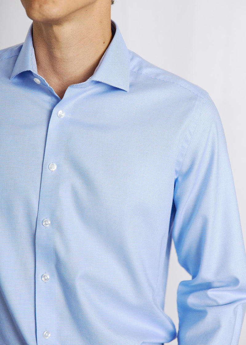 BS Acuna Slim Fit Skjorta - Light Blue