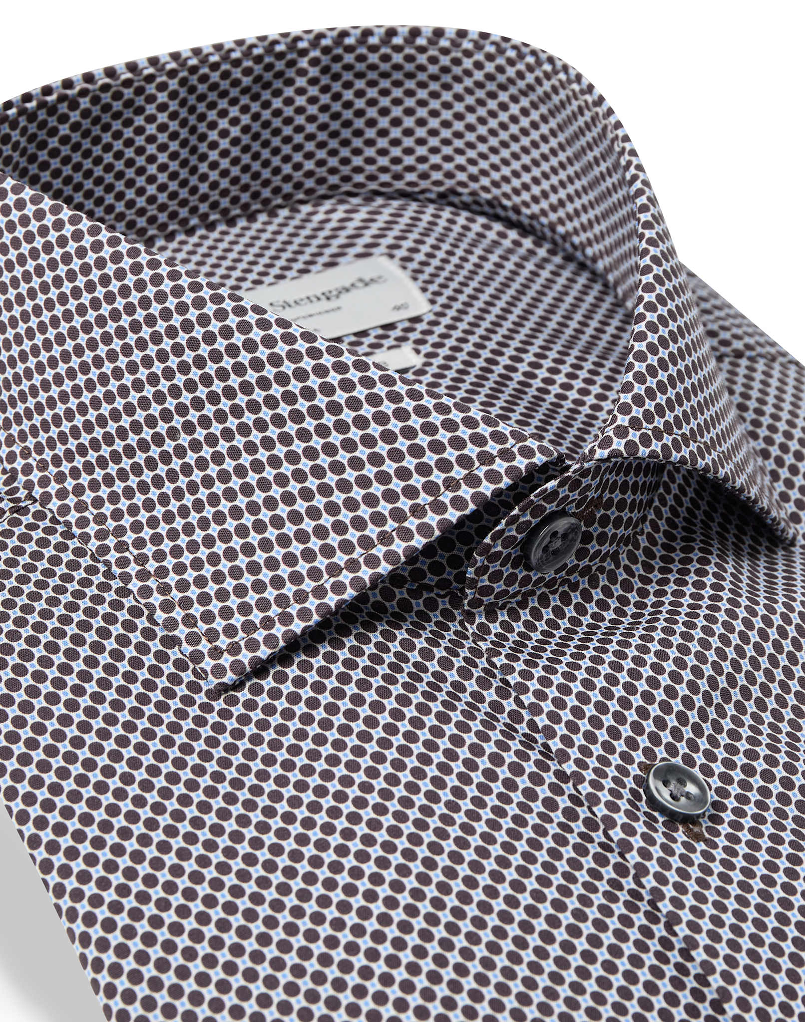 BS Arenado Slim Fit Skjorta - Brun