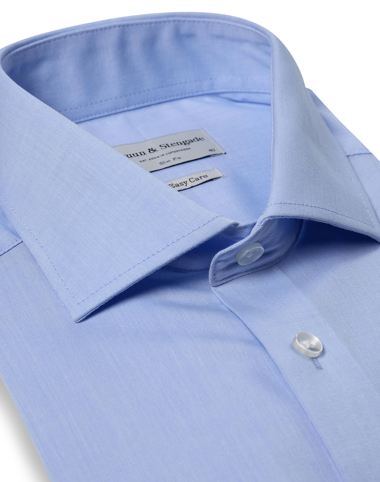 BS Betts Slim Fit Skjorta - Light Blue