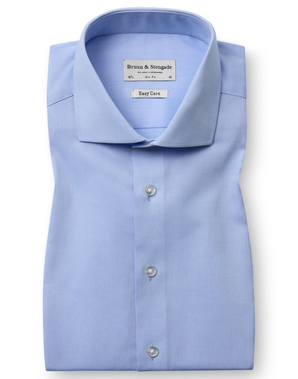BS Betts Slim Fit Skjorta - Light Blue