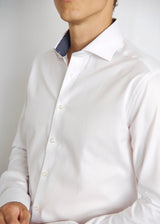 BS Hader Slim Fit Skjorta - White