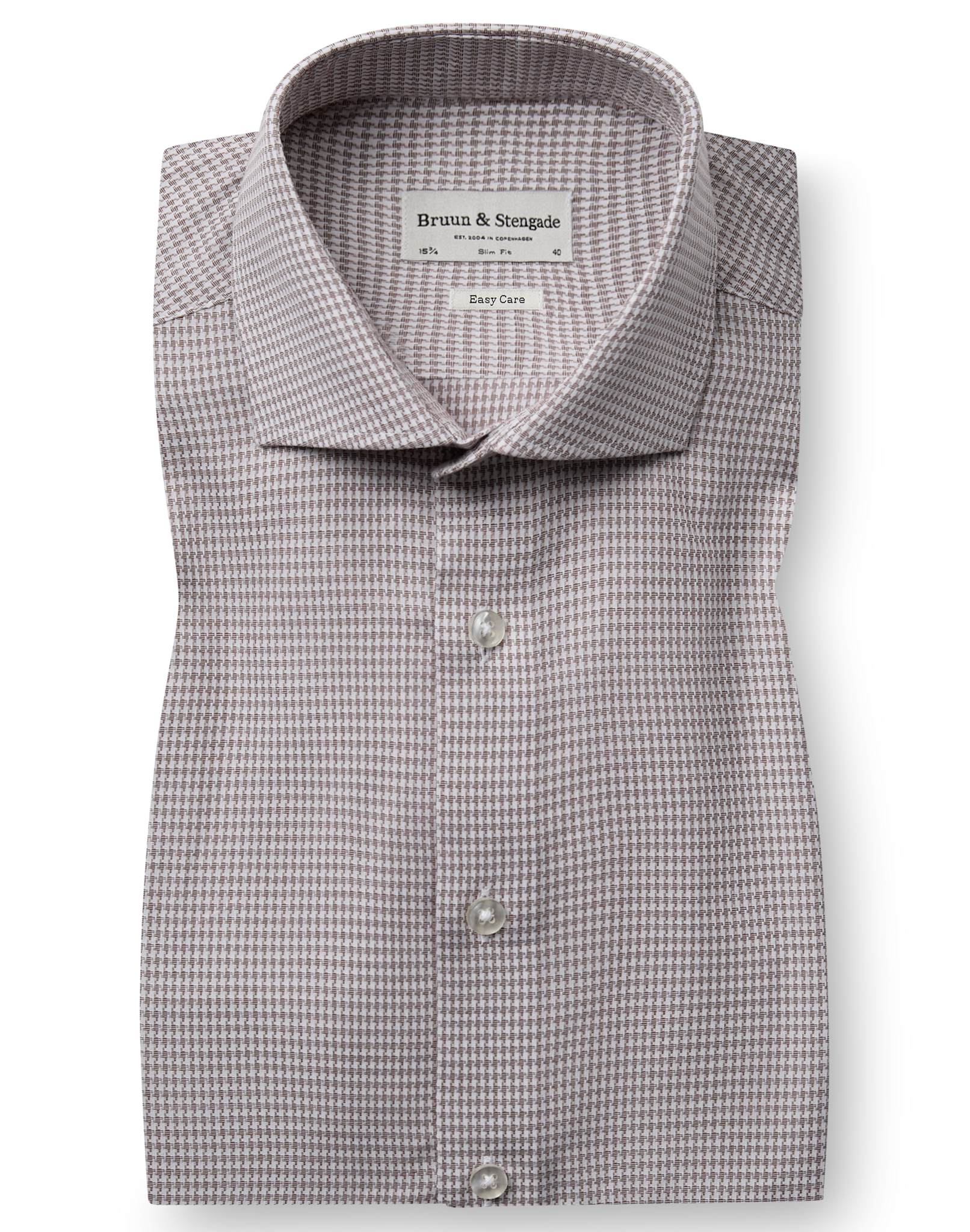 BS Harper Slim Fit Skjorta - Sand