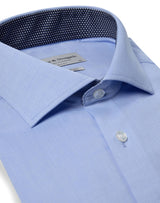 BS Judge Slim Fit Skjorta - Light Blue