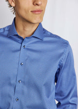 BS Shohei Slim Fit Skjorta - Blue