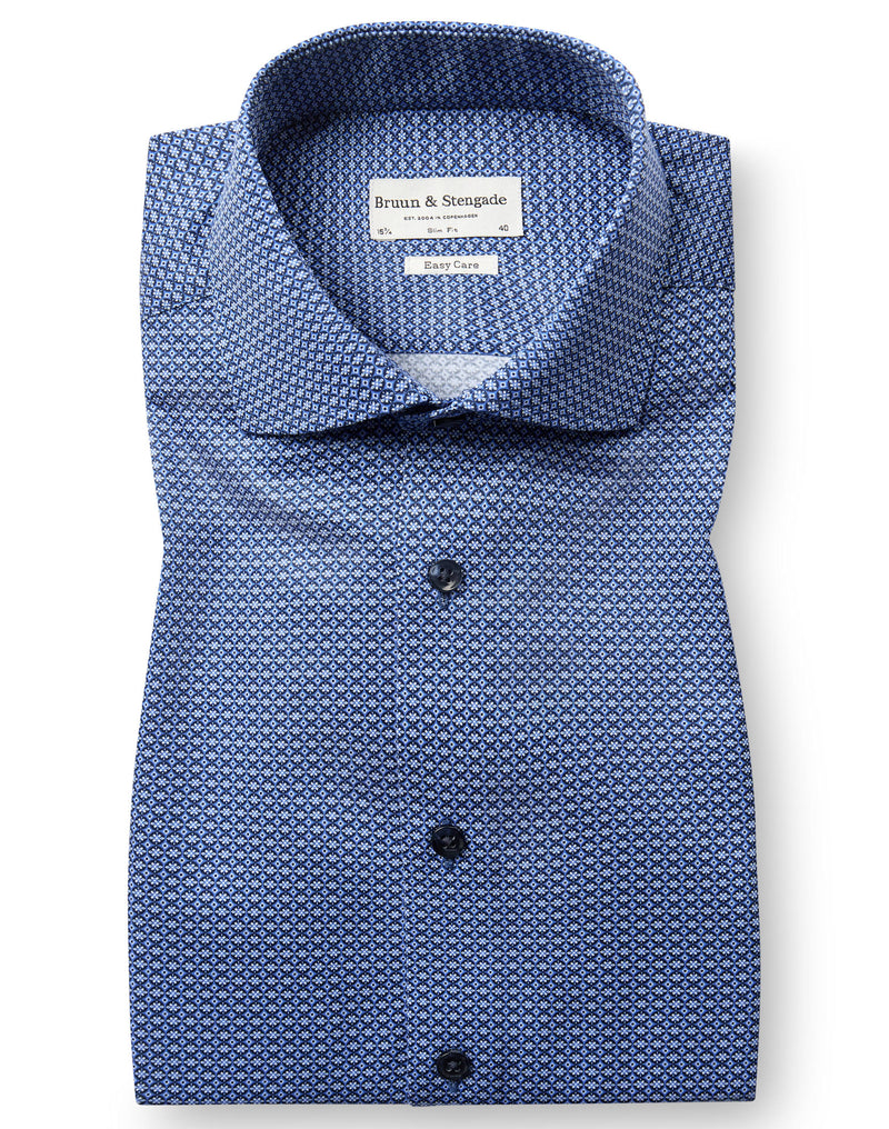 BS Shohei Slim Fit Skjorta - Blue