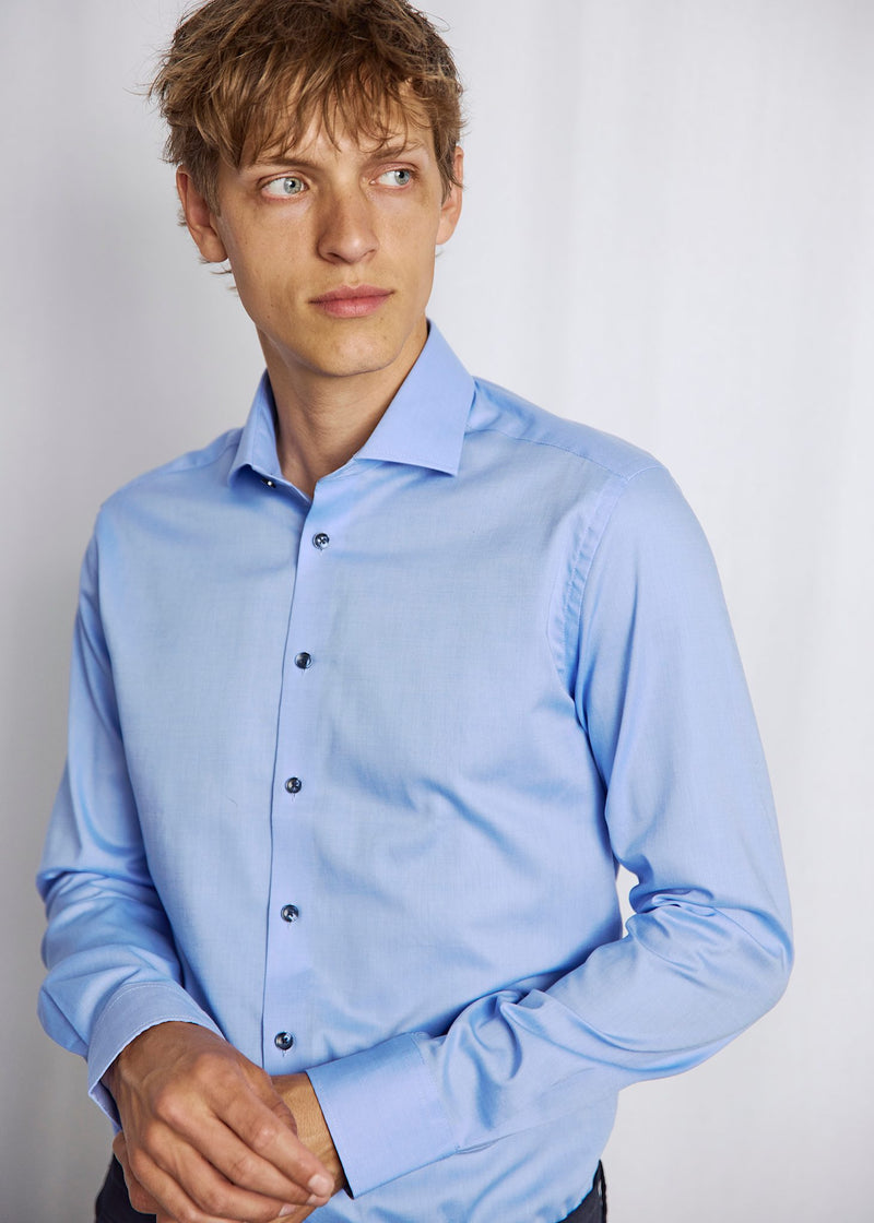 BS Soto Slim Fit Skjorta - Blue