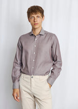 BS Strider Slim Fit Skjorta - Brown