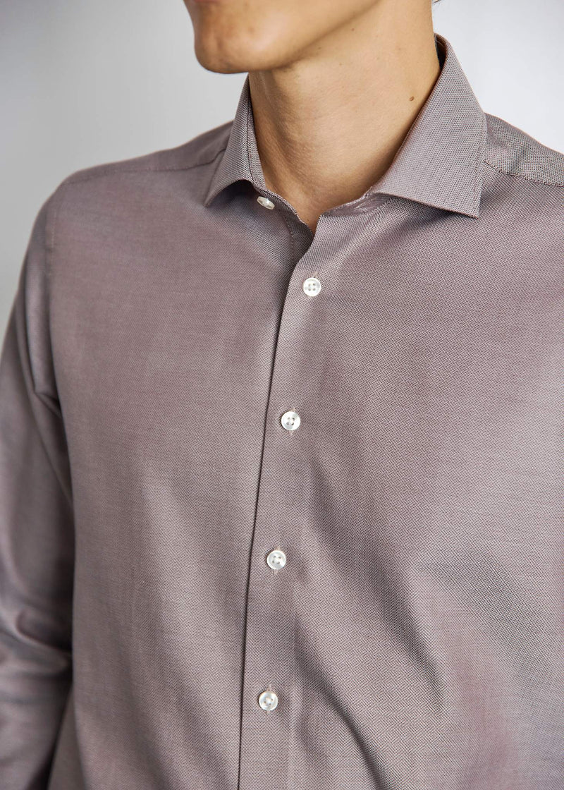 BS Strider Slim Fit Skjorta - Brown