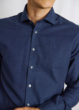 BS Tatis Slim Fit Skjorta - Navy