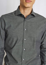 BS Witt Slim Fit Skjorta - Dark Green