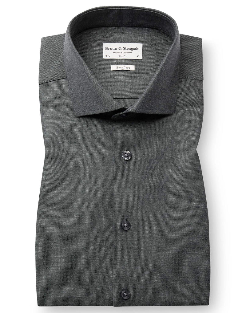 BS Witt Slim Fit Skjorta - Dark Green