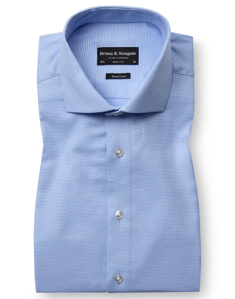 BS Ronald Modern Fit Skjorta - Light Blue