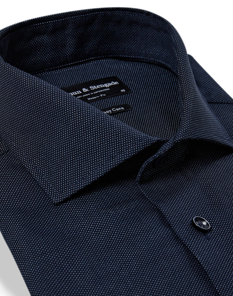 BS Randy Modern Fit Skjorta - Navy