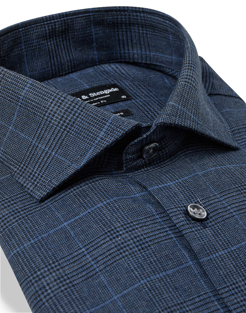 BS Xander Modern Fit Skjorta - Navy