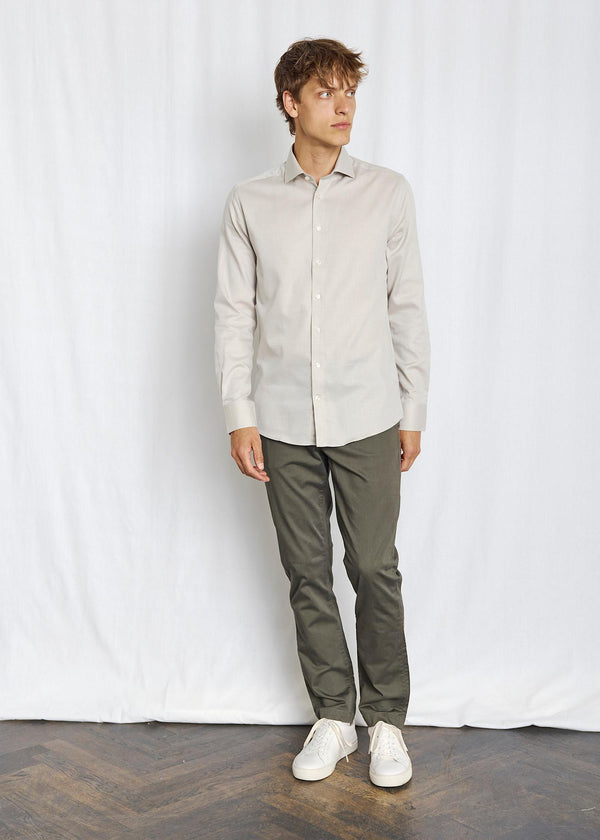 BS Corbin Modern Fit Skjorta - Sand