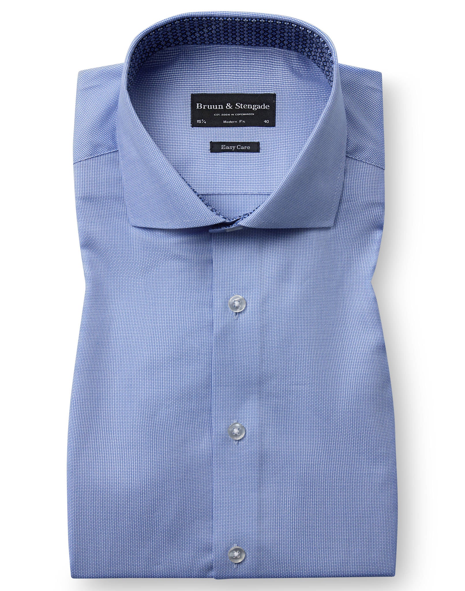BS Freddie Modern Fit Skjorta - Light Blue