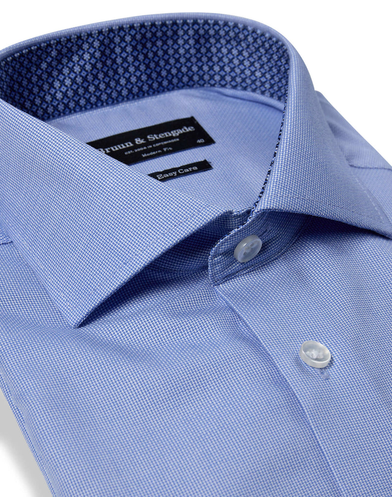 BS Freddie Modern Fit Skjorta - Light Blue